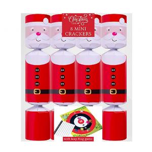 Santa Mini Crackers (Pack of 8)