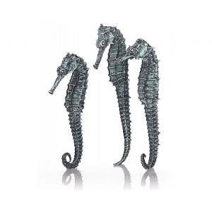 BiOrb 3 Pack Metallic Black Seahorse Decoration