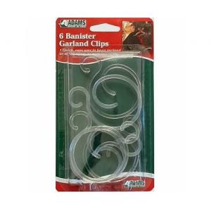 Adams Banister Garland Clips (Pack of 6)