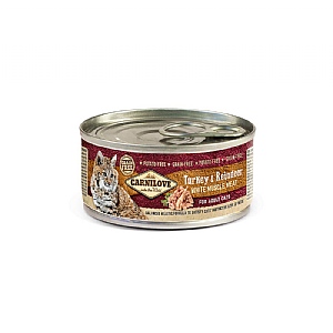 Carnilove Turkey & Reindeer Adult Cat Food 100g