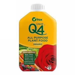 Vitax Q4 All Purpose Plant Food Liquid - 1 Litre