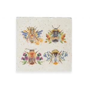 Kate of Kensington Bees Medium Marble Platter