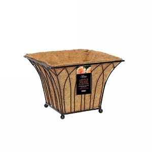 Tom Chambers Lattice 30x30cm Square Planter with WaterSave Liner