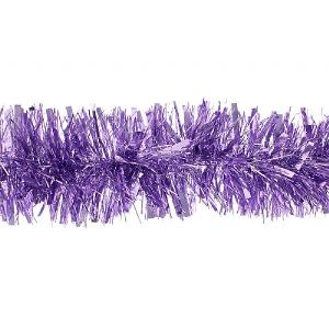 Festive Lilac Chunky Tinsel - 2m