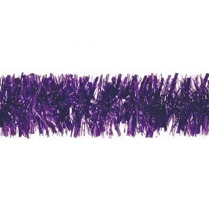 Festive Purple Chunky Tinsel - 2m