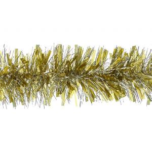 Festive Gold & Silver Chunky Tinsel - 2m