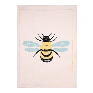 Dexam Bees Knees Tea Towels Set of 2 - Yellow