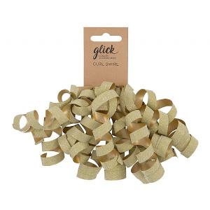 Glick Gold Glitter Curl Swirl