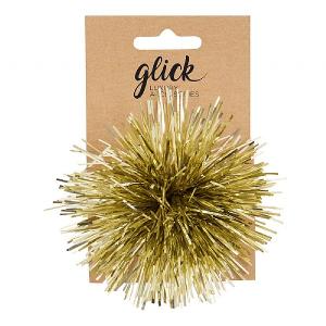 Glick Gold Tinsel Pom Pom