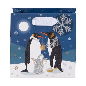 Glick Pizazz Penguins Small Gift Bag