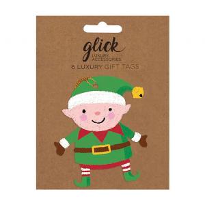 Glick Elf Gift Tag (Pack of 6)