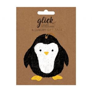 Glick Cute Penguin Gift Tag (Pack of 6)