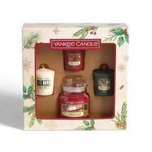 Yankee Candle 1 Small Jar & 3 Votives Gift Set