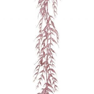 Floralsilk Pink Leaf Garland