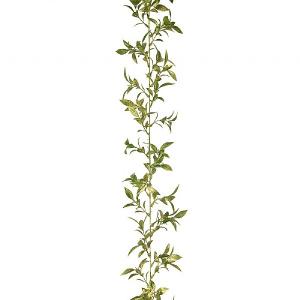 Floralsilk Green Sparkle Mini Leaf Garland 1.8m