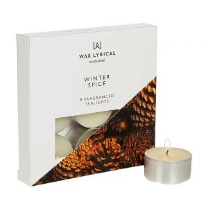 Wax Lyrical Winter Spice Tealights (Box of 9)