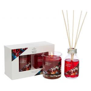 Wax Lyrical Frosted Berries Candle & Reed Diffuser Gift Set