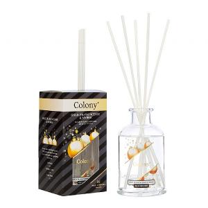 Wax Lyrical Colony Gold, Frankincense & Myrrh Reed Diffuser 200ml