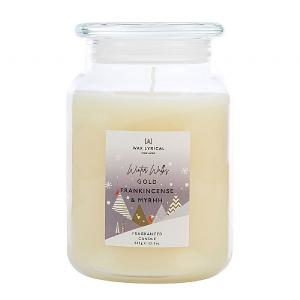 Wax Lyrical Gold, Frankincense & Myrrh Large Candle Jar