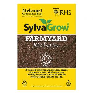 Melcourt SylvaGrow Peat Free Farmyard Manure 50L