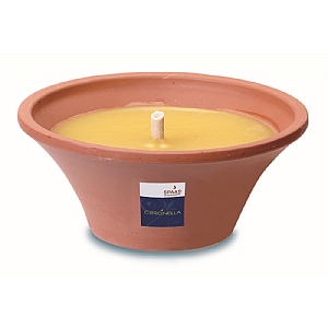 Ivyline Terracotta Dish Citronella Candle