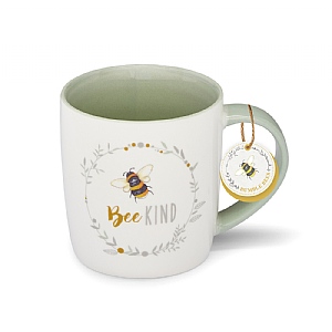 Cooksmart Bumble Bees 'Bee Kind' Barrel Mug