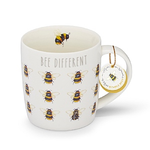 Cooksmart Bumble Bees 'Bee Different' Barrel Mug