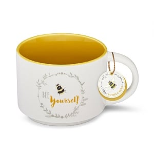 Cooksmart Bumble Bees 'Bee Yourself' Stack Mug