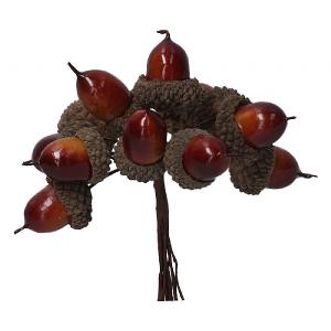 Gisela Graham Bunch of Brown Acorn Picks