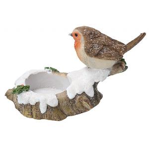 Gisela Graham Robin Tea Light Holder