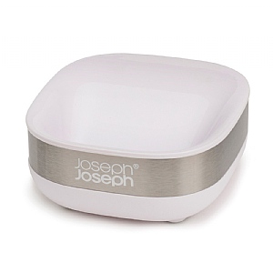 Joseph Joseph Slim™ Compact Stainless-steel Soap Dish