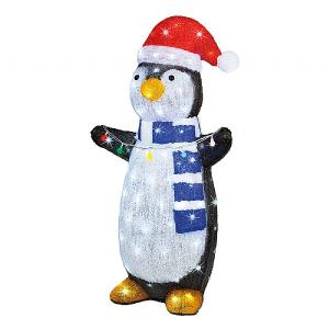 Cartoon Penguin LED Acrylic Figure