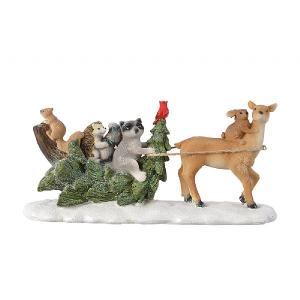 Decoris Tree Sleigh with Deer