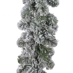 Everlands Snowy Imperial Garland 270cm