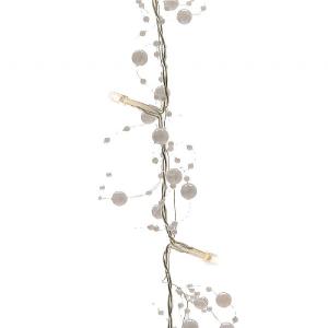 Lumineo 20 Warm White LED Bead Garland 120cm