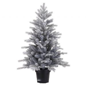 Everlands 3ft Frosted Grandis Fir Artificial Chrsitmas Tree