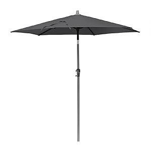 Pacific Riva 2.5m Round Parasol - Anthracite