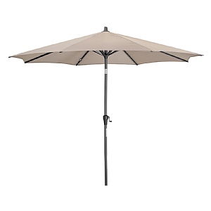Pacific Riva 3m Round Parasol - Taupe