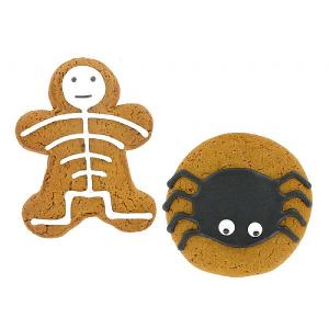 Iced Gingerbread Skeleton & Spider 35g (Assorted Designs)