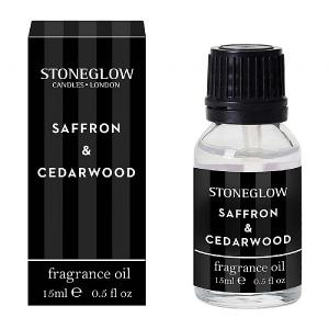 Stoneglow Modern Classics Saffron & Cedarwood Fragrance Oil 15ml
