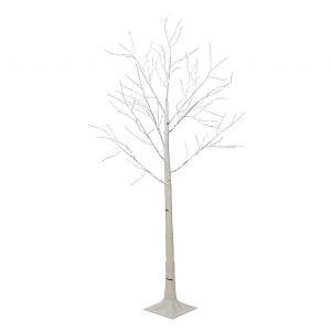 Lumineo 180cm Cool White Micro LED White Birch Tree (Silver Wire)