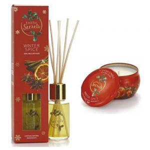 Ashleigh & Burwood Earth Secrets Winter Spice Candle & Diffuser Gift Set