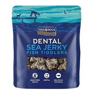 Fish4Dogs Dental Sea Jerky Fish Tiddlers 115g