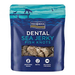 Fish4Dogs Dental Sea Jerky Fish Knots (100g)