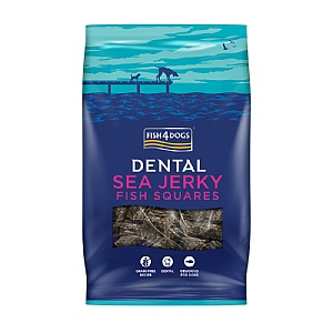 Fish4Dogs Dental Sea Jerky Fish Squares 575g