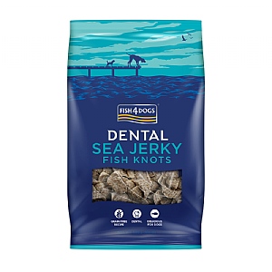 Fish4Dogs Dental Sea Jerky Fish Knots 500g