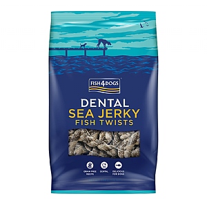 Fish4Dogs Dental Sea Jerky Fish Twists 500g