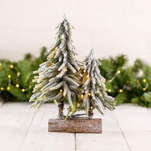 Snowy Pine Tree 50cm