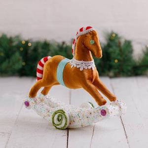 Gingerbread Rocking Horse Decoration