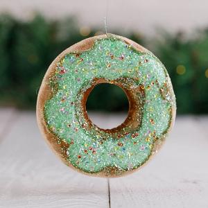 Green Doughnut Tree Decoration